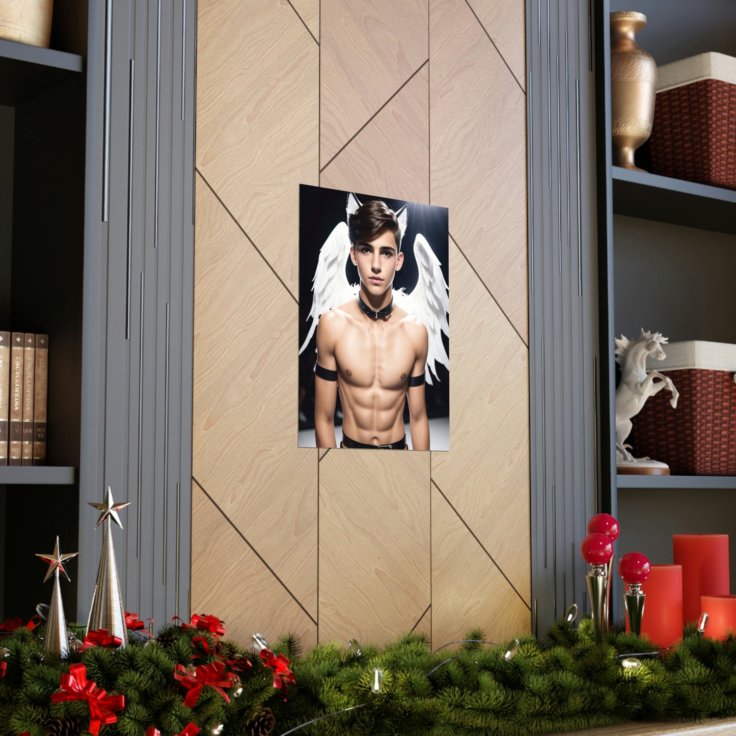 Angels Have No Gender - Poster Print, Home, Art, Youth