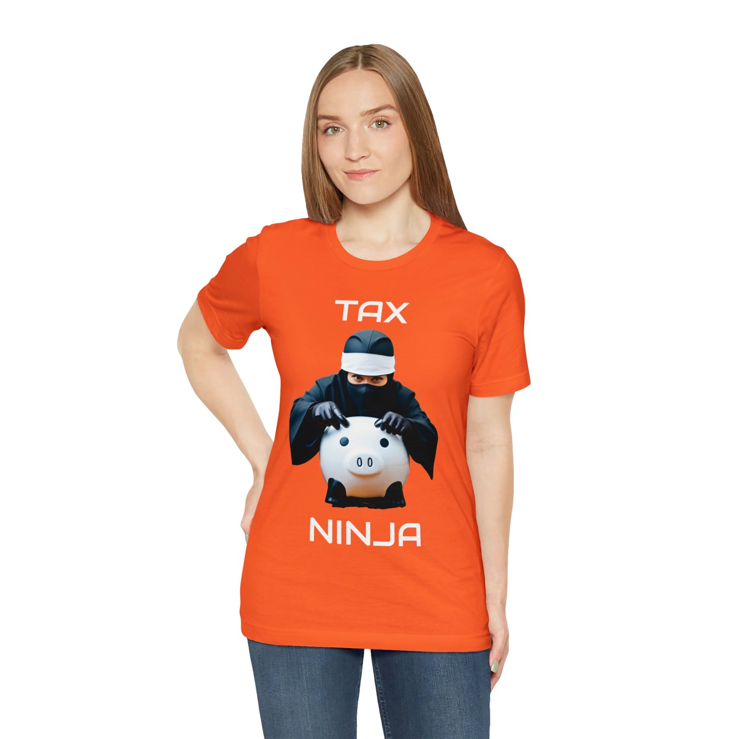Tax Ninja - Master of Deduction - Unisex Multi-color Jersey Short Sleeve Tee, Professional, Gift, Funny