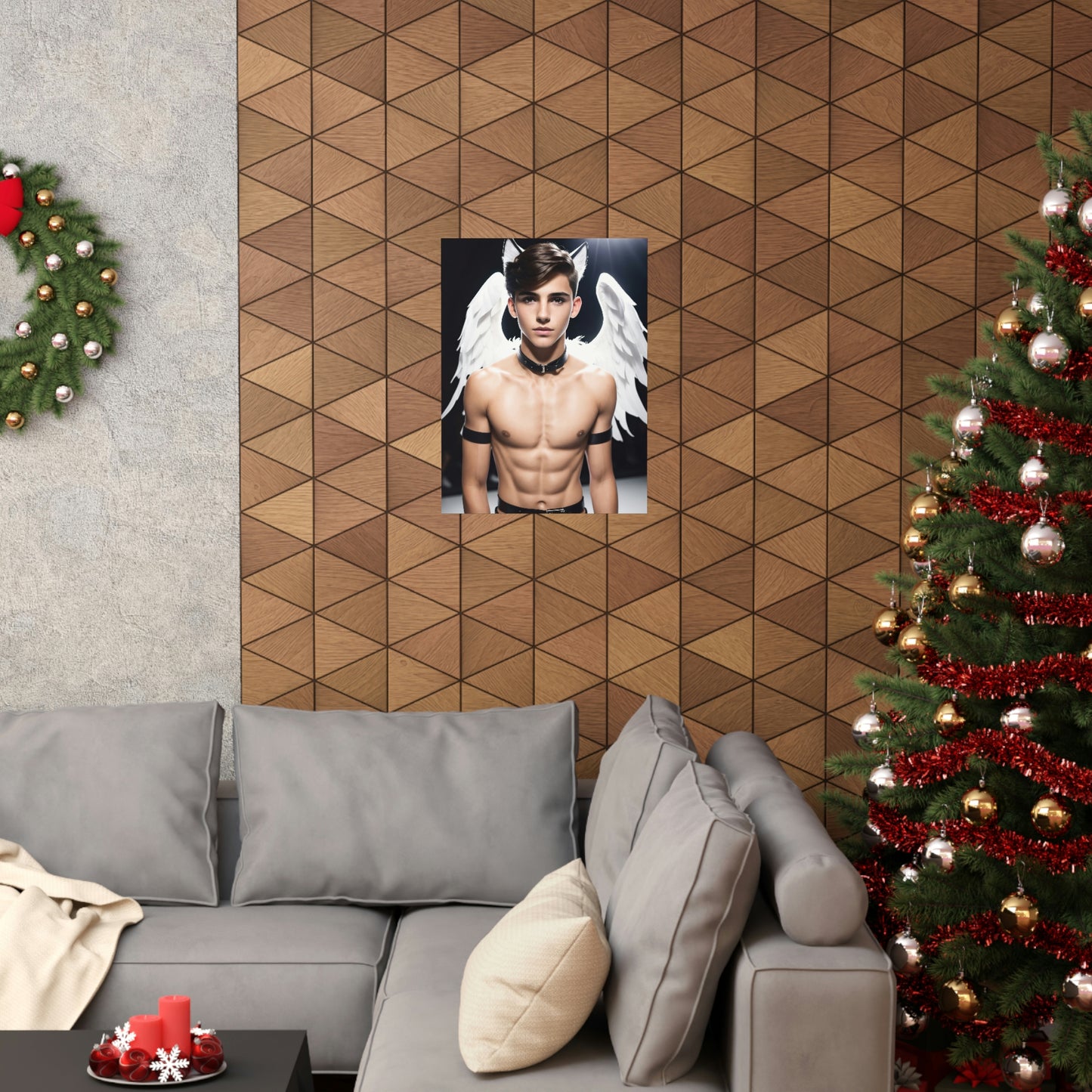 Angels Have No Gender - Poster Print, Home, Art, Youth