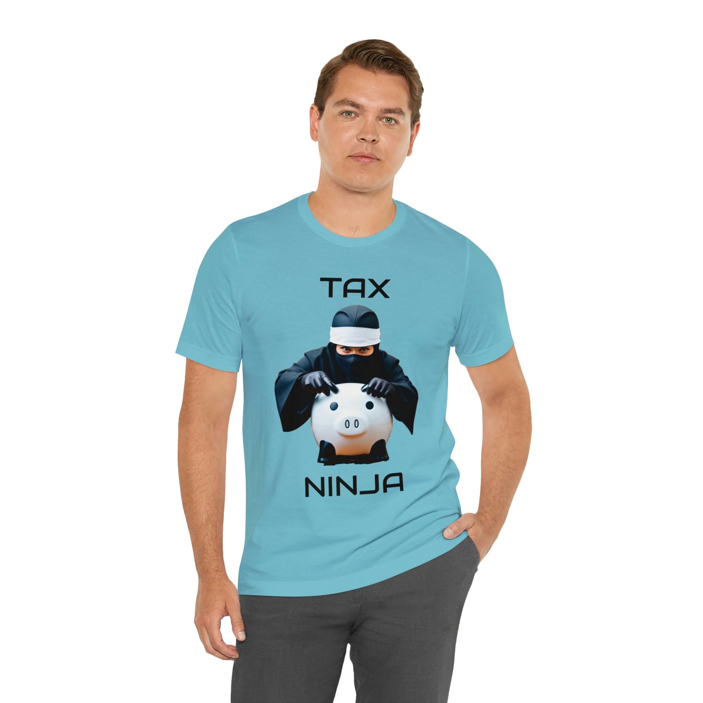 Tax Ninja - Master of Deduction - Unisex Multi-color Jersey Short Sleeve Tee, Professional, Gift, Funny