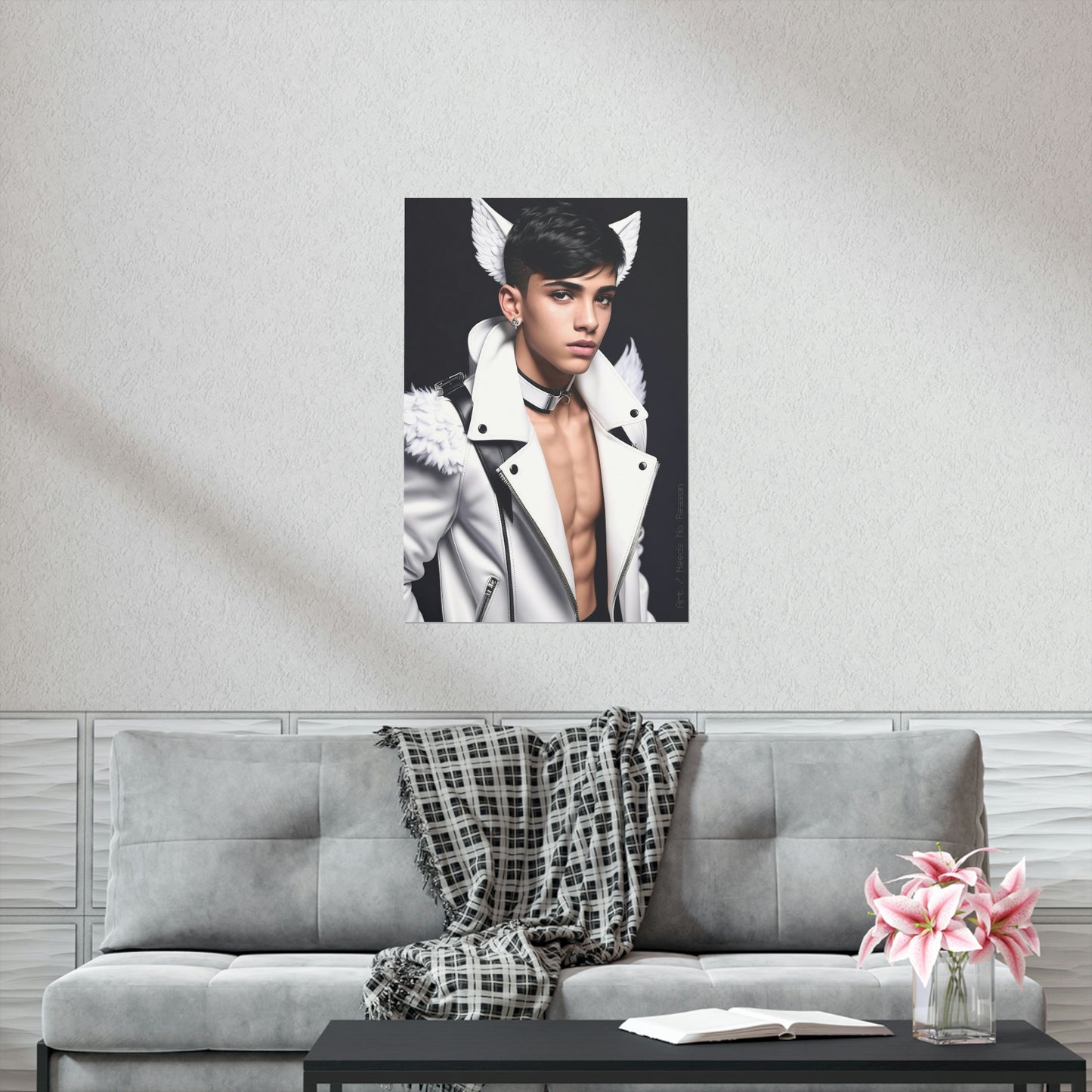 Angels Have No Color - Poster Print, Home, Art, Youth