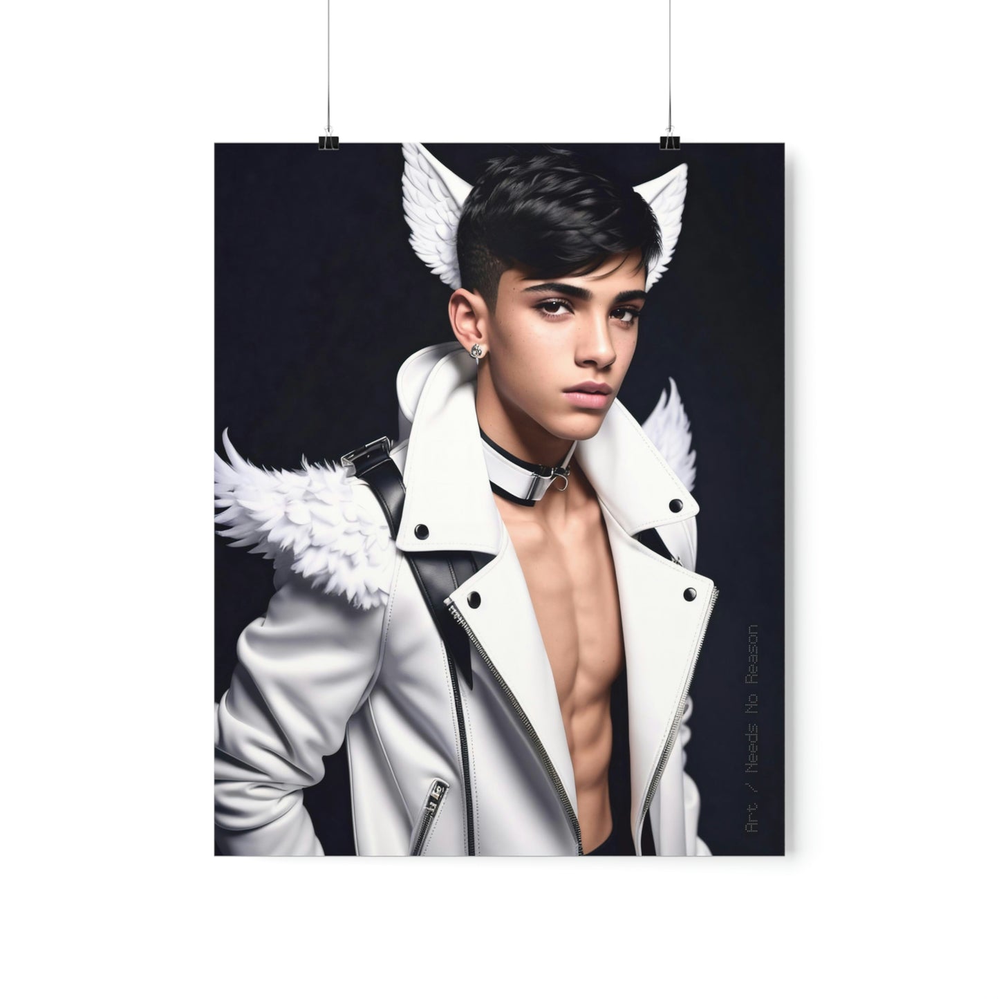 Angels Have No Color - Poster Print, Home, Art, Youth