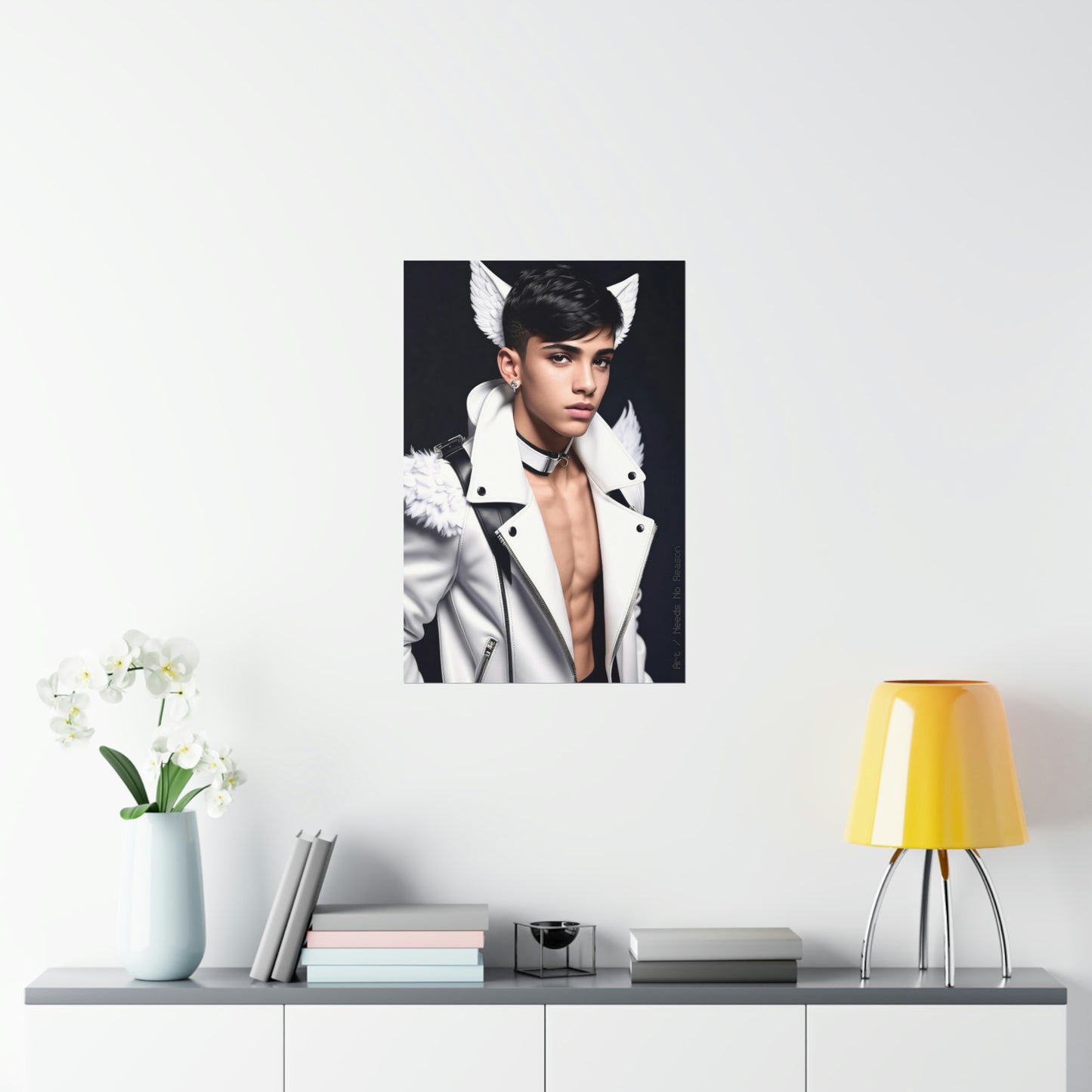 Angels Have No Color - Poster Print, Home, Art, Youth