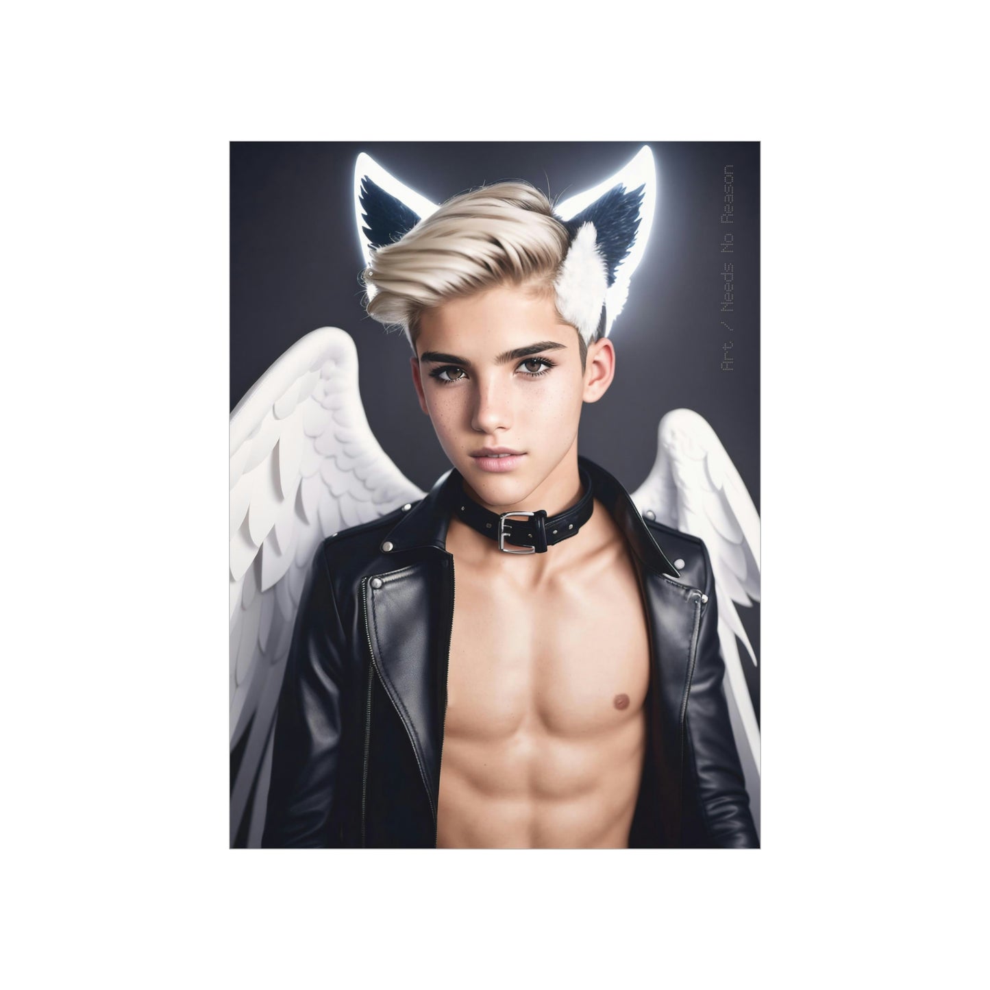 Angels Have No Age - Poster Print, Home, Art, Youth