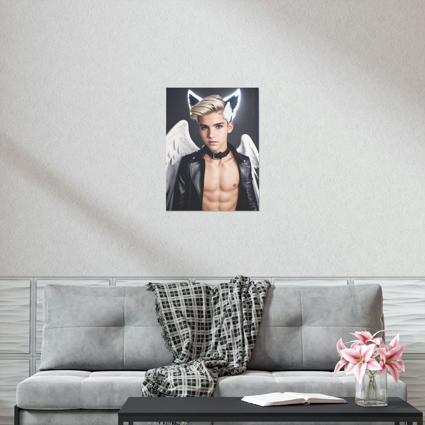 Angels Have No Age - Poster Print, Home, Art, Youth