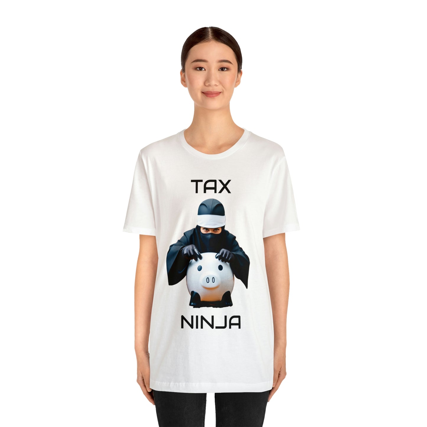 Tax Ninja - Master of Deduction - Unisex Multi-color Jersey Short Sleeve Tee, Professional, Gift, Funny