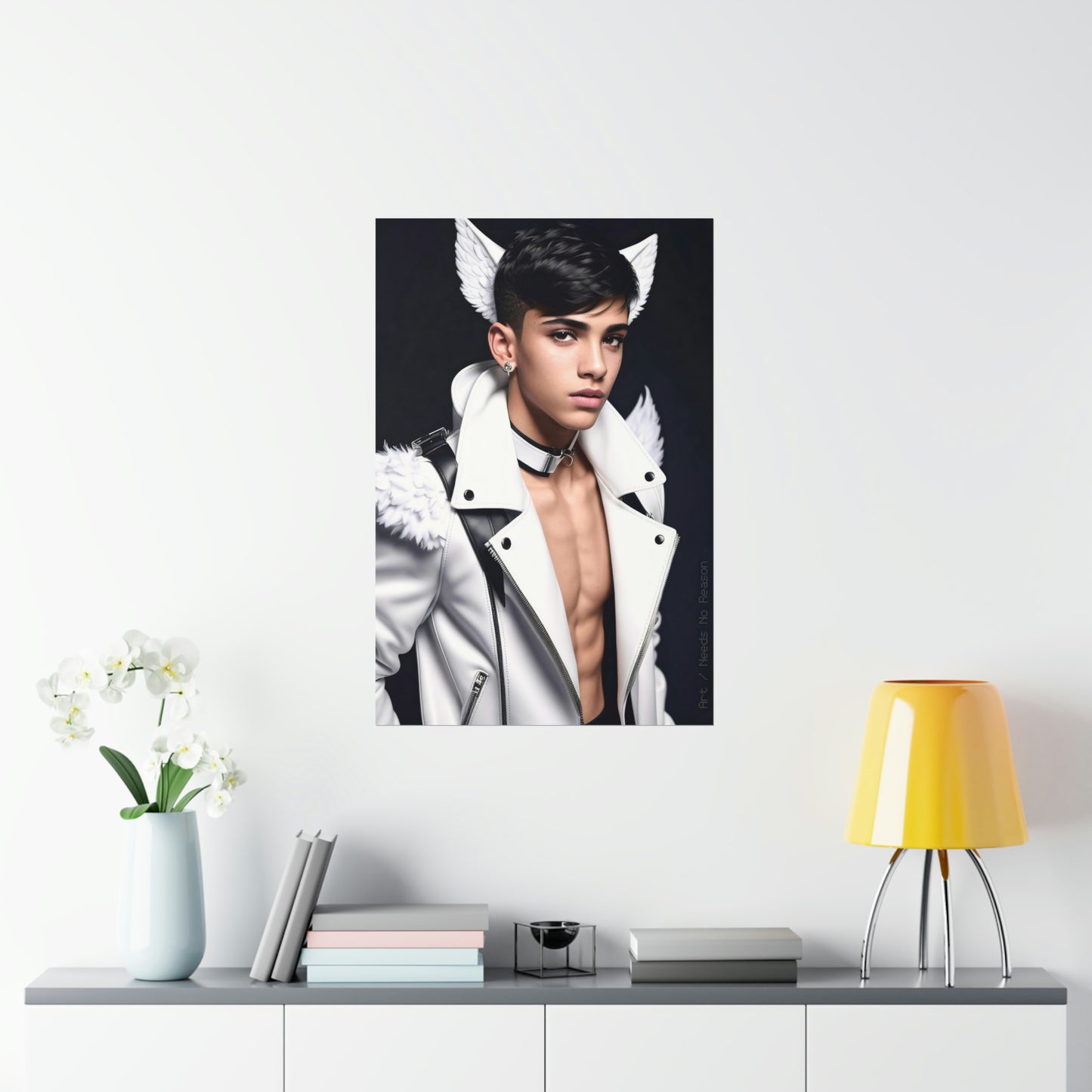 Angels Have No Color - Poster Print, Home, Art, Youth