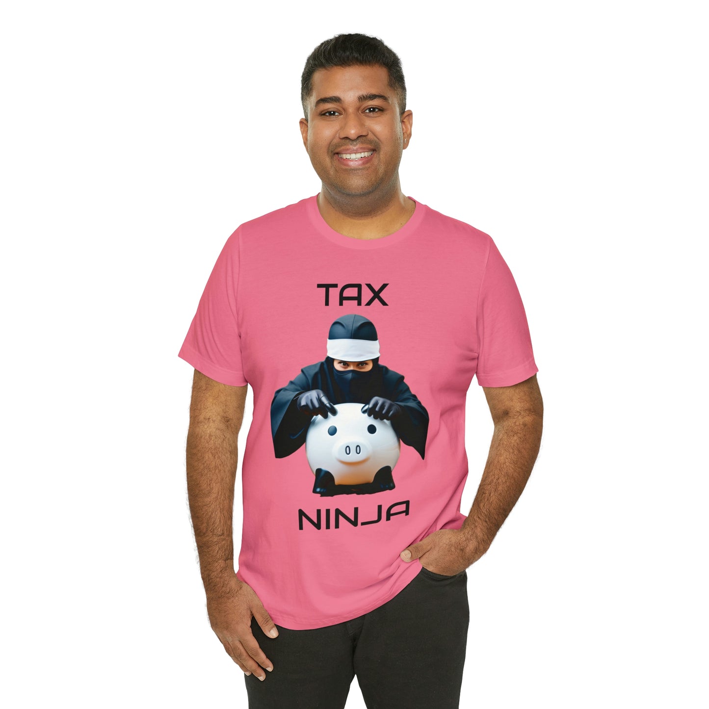 Tax Ninja - Master of Deduction - Unisex Multi-color Jersey Short Sleeve Tee, Professional, Gift, Funny