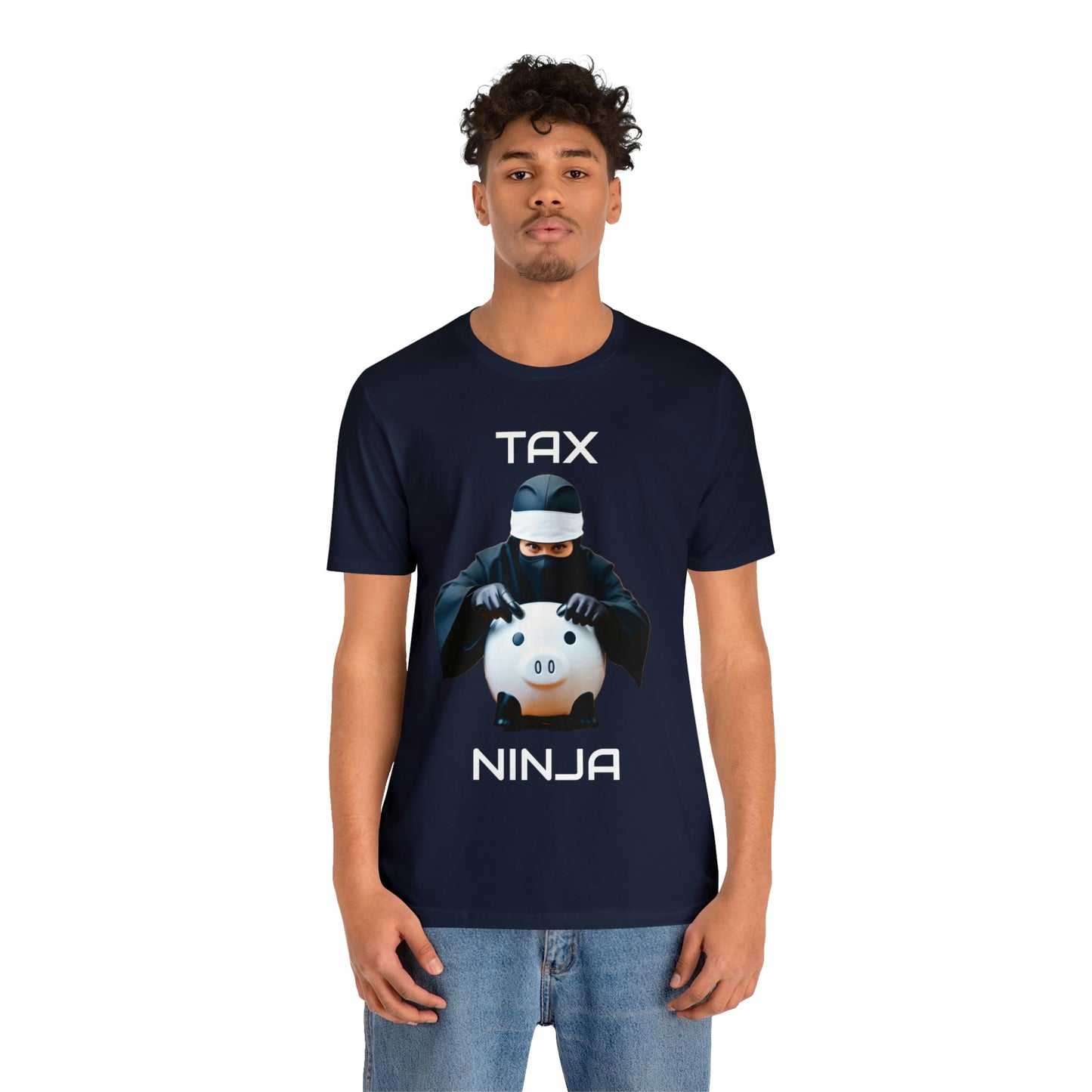 Tax Ninja - Master of Deduction - Unisex Multi-color Jersey Short Sleeve Tee, Professional, Gift, Funny