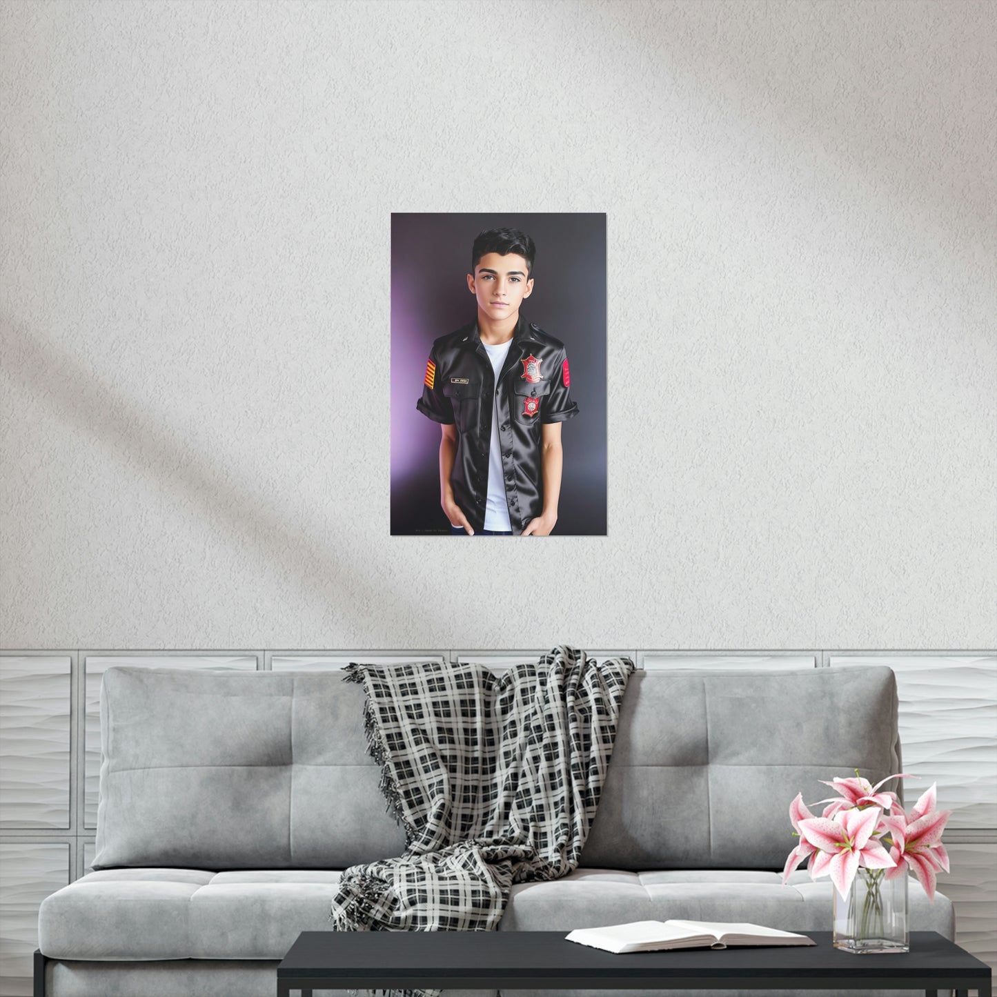 Fight the Fire, Save the Lives - Poster Print, Home, Inspirational Art, Profession, Life Mission, Youth