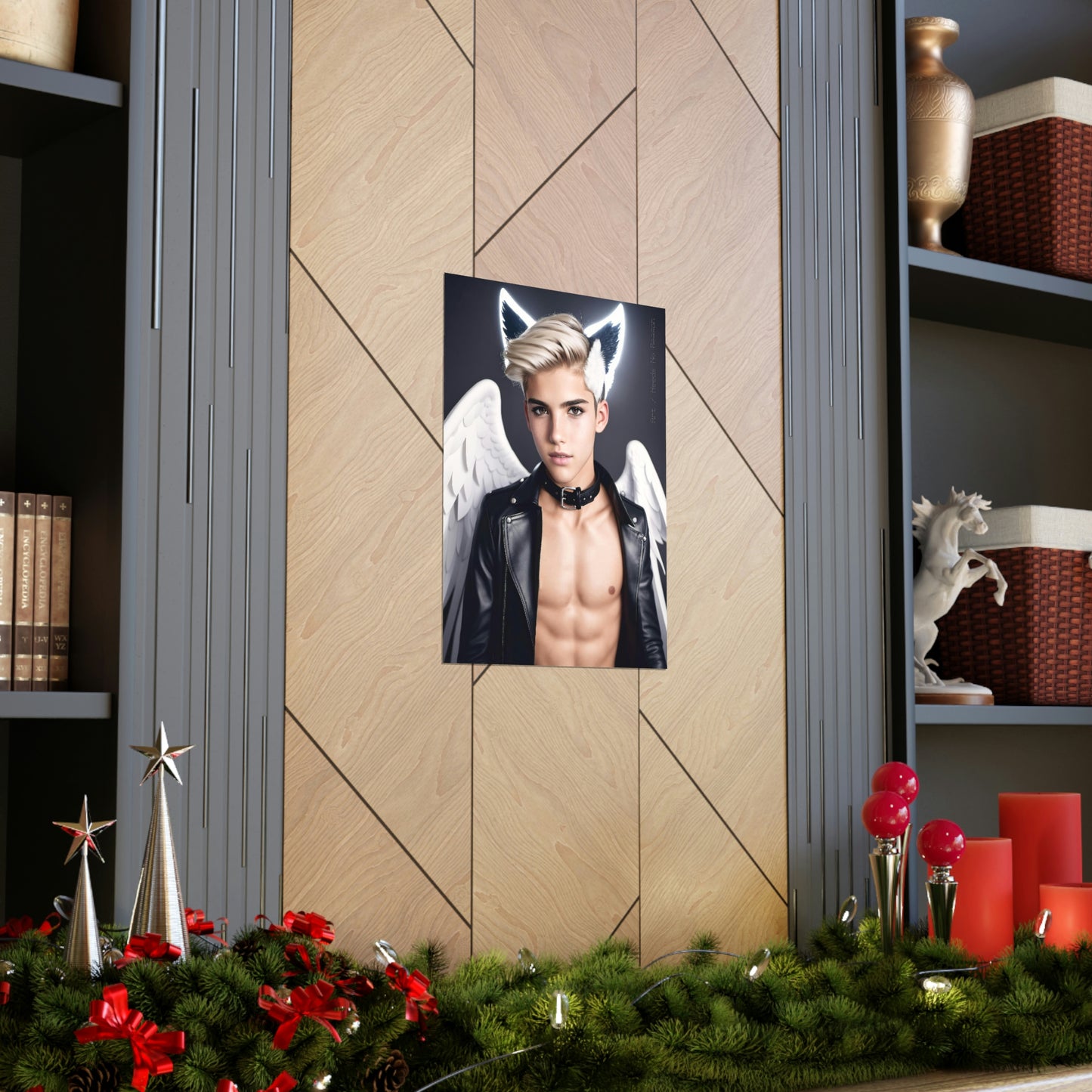 Angels Have No Age - Poster Print, Home, Art, Youth