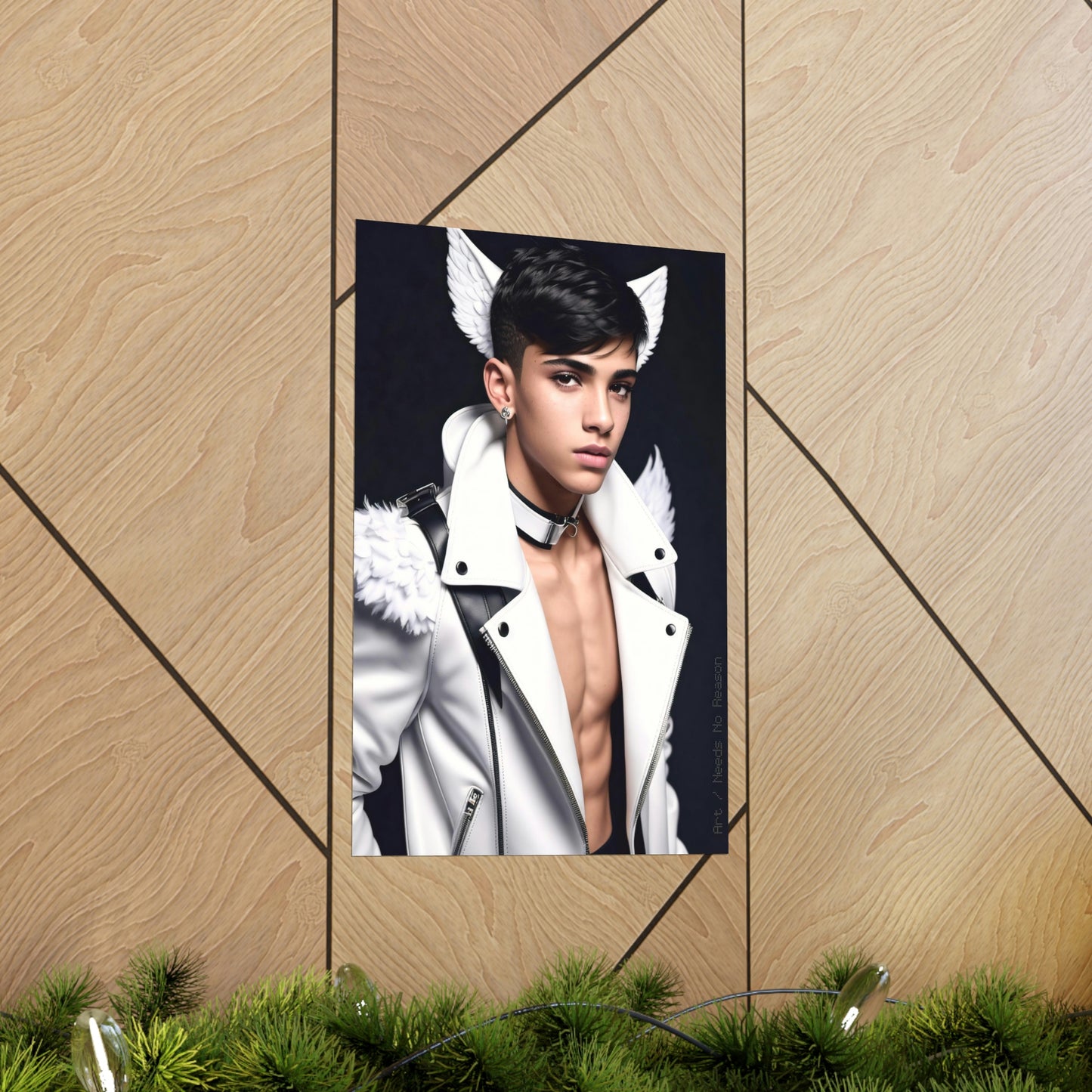 Angels Have No Color - Poster Print, Home, Art, Youth