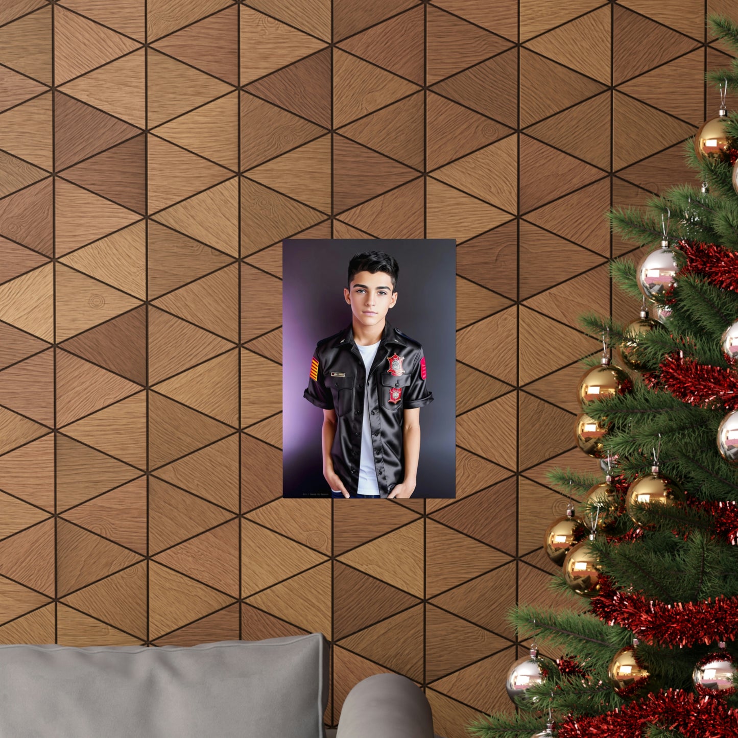 Fight the Fire, Save the Lives - Poster Print, Home, Inspirational Art, Profession, Life Mission, Youth