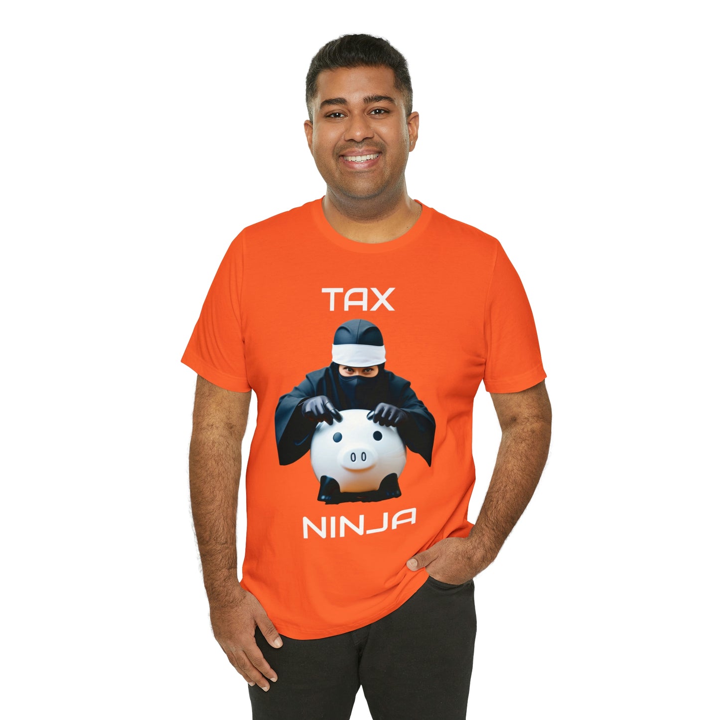 Tax Ninja - Master of Deduction - Unisex Multi-color Jersey Short Sleeve Tee, Professional, Gift, Funny