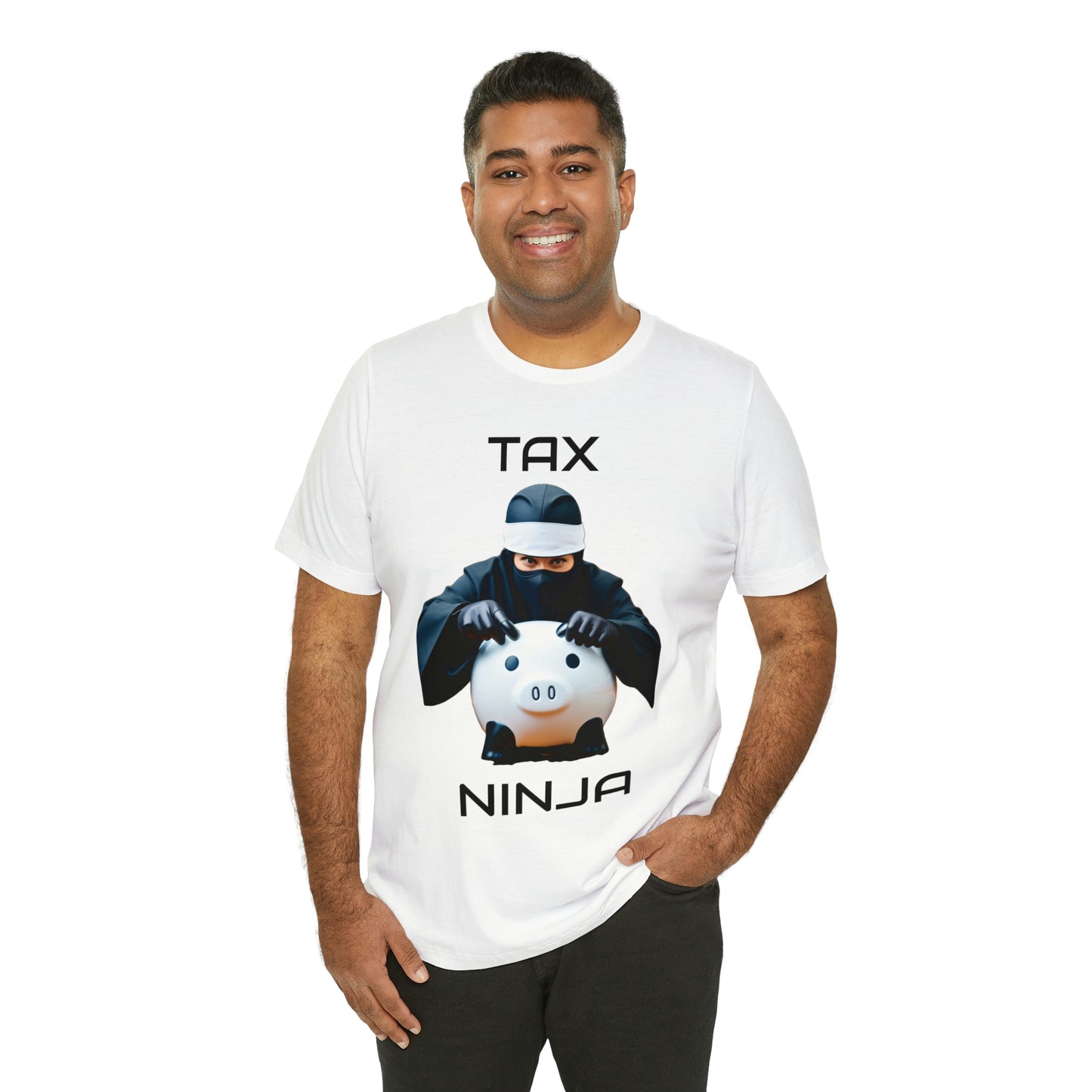 Tax Ninja - Master of Deduction - Unisex Multi-color Jersey Short Sleeve Tee, Professional, Gift, Funny