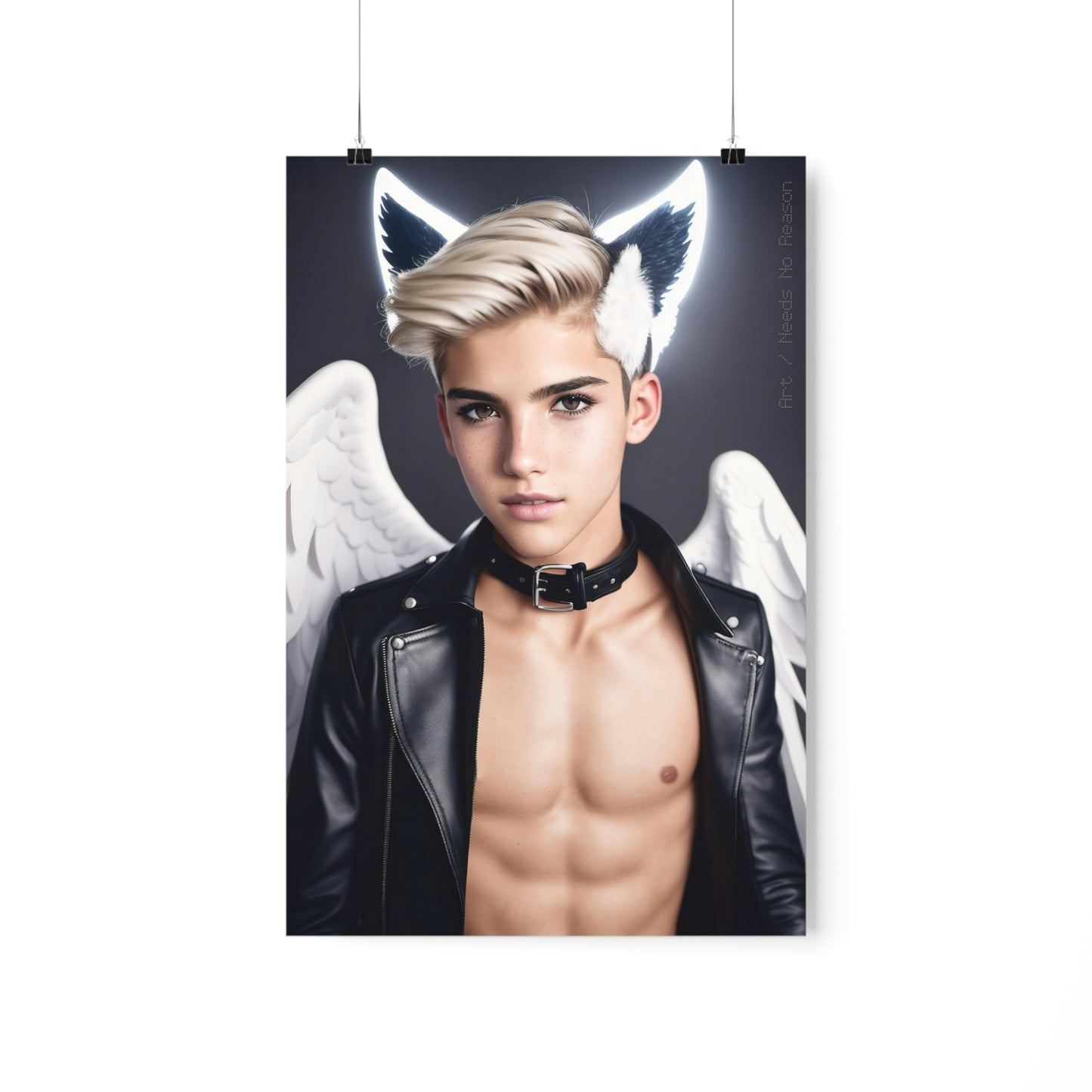 Angels Have No Age - Poster Print, Home, Art, Youth