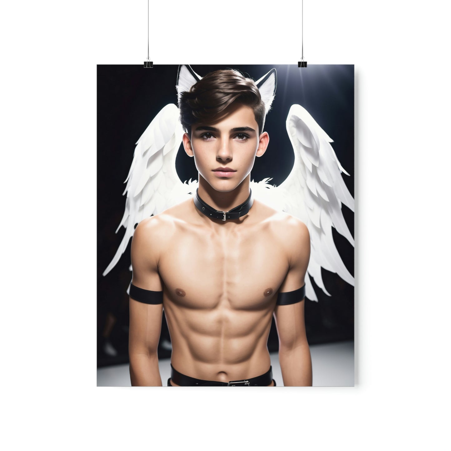 Angels Have No Gender - Poster Print, Home, Art, Youth
