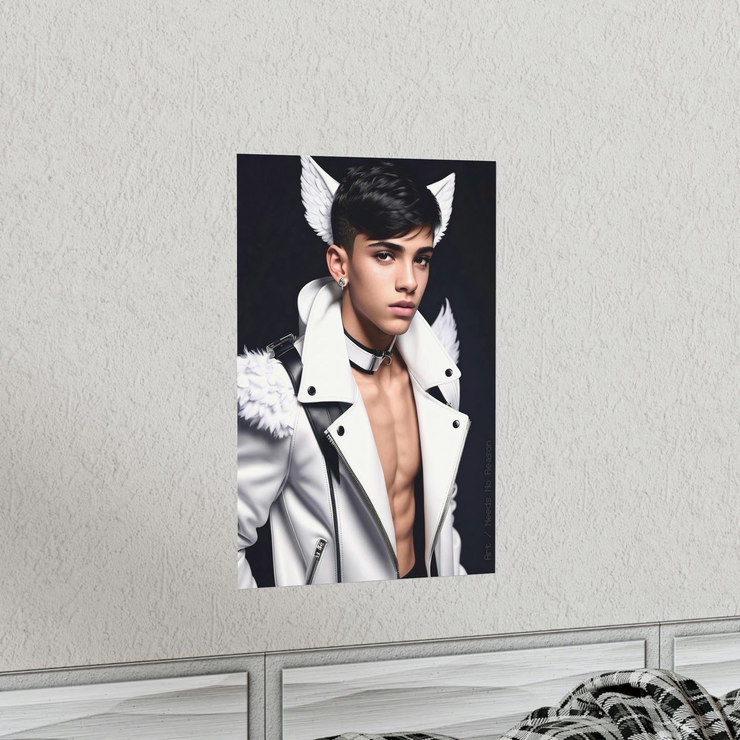 Angels Have No Color - Poster Print, Home, Art, Youth