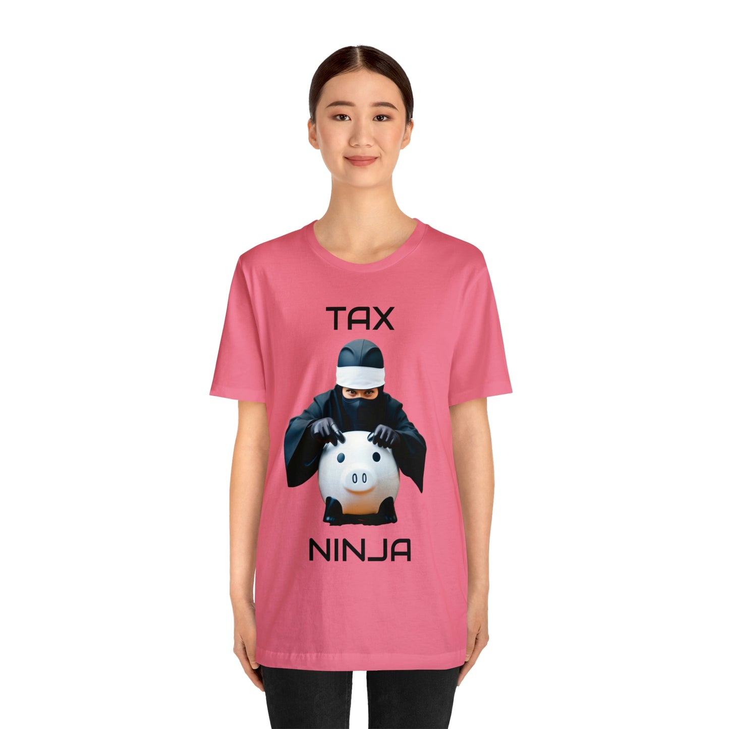 Tax Ninja - Master of Deduction - Unisex Multi-color Jersey Short Sleeve Tee, Professional, Gift, Funny