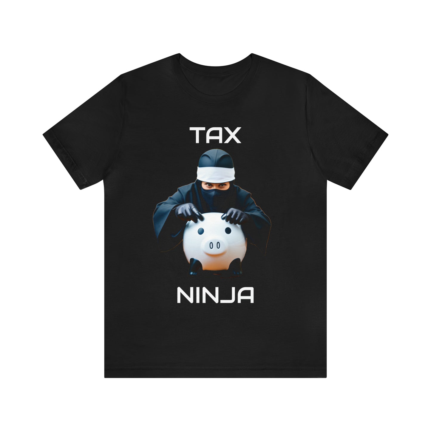 Tax Ninja - Master of Deduction - Unisex Multi-color Jersey Short Sleeve Tee, Professional, Gift, Funny