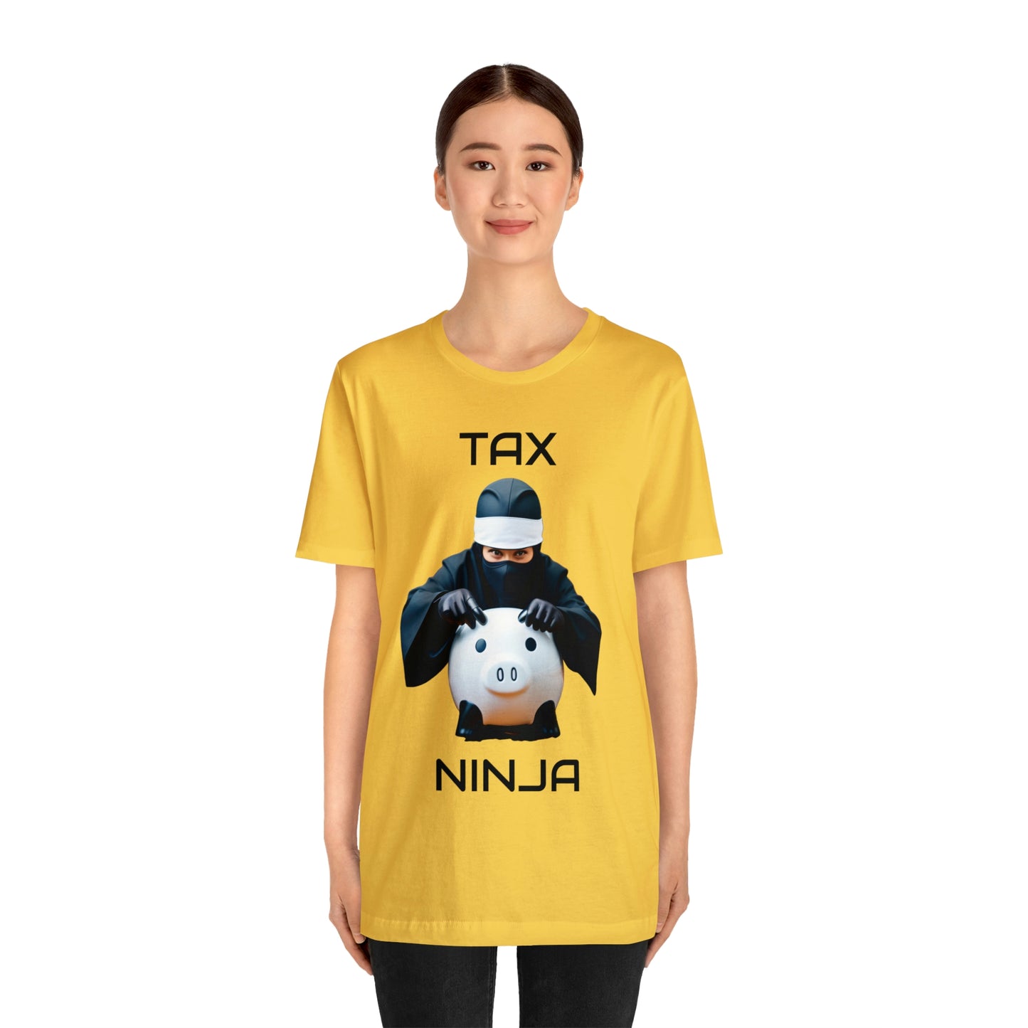 Tax Ninja - Master of Deduction - Unisex Multi-color Jersey Short Sleeve Tee, Professional, Gift, Funny