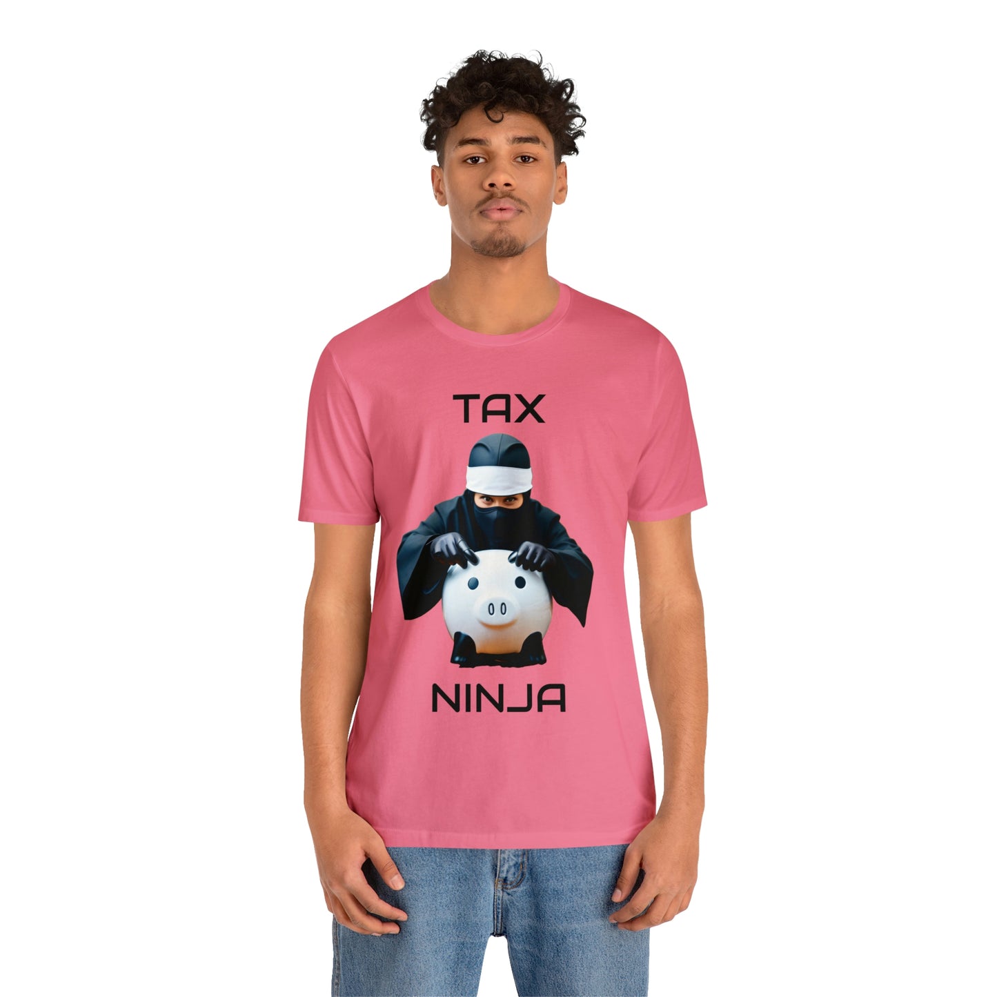 Tax Ninja - Master of Deduction - Unisex Multi-color Jersey Short Sleeve Tee, Professional, Gift, Funny