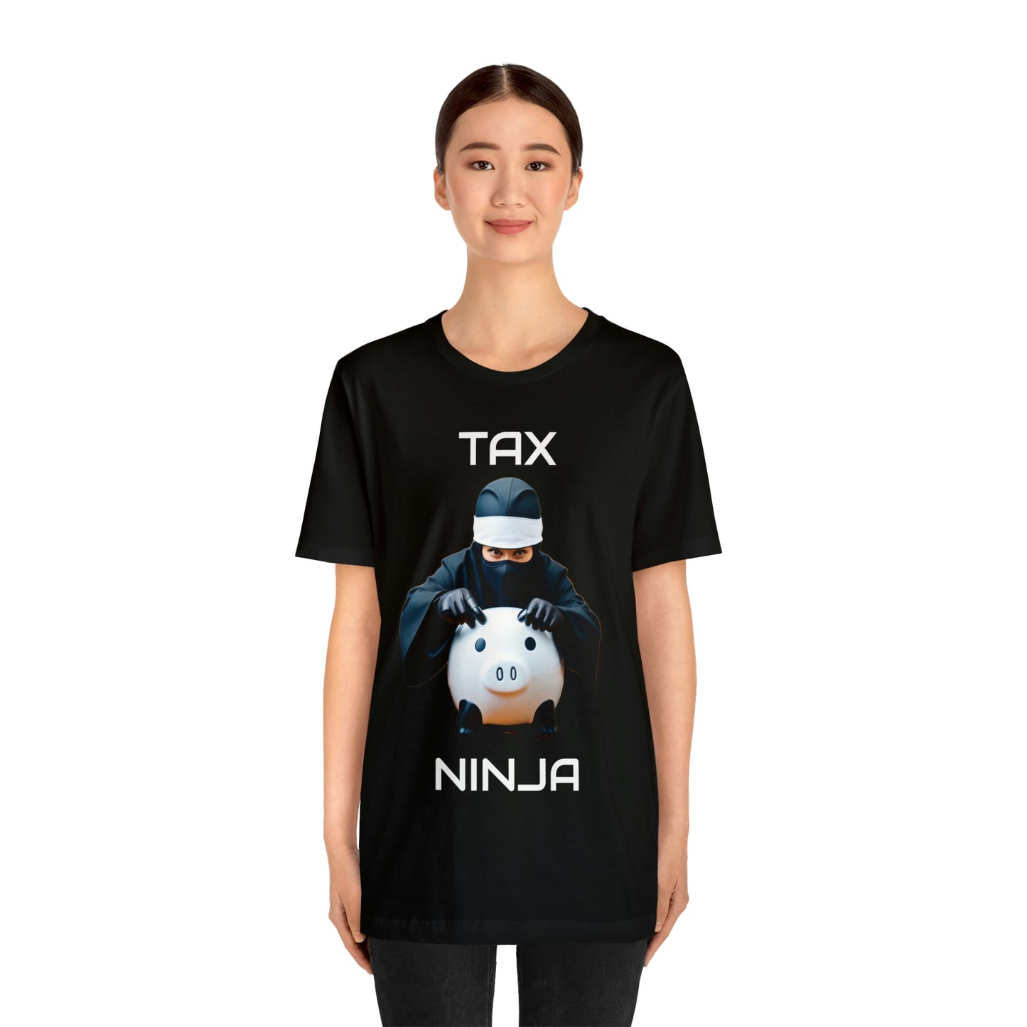 Tax Ninja - Master of Deduction - Unisex Multi-color Jersey Short Sleeve Tee, Professional, Gift, Funny