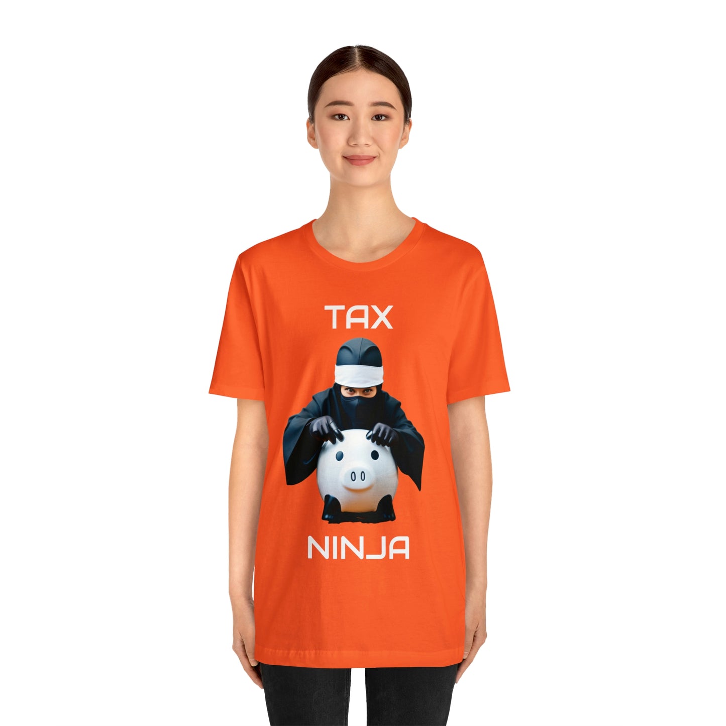 Tax Ninja - Master of Deduction - Unisex Multi-color Jersey Short Sleeve Tee, Professional, Gift, Funny