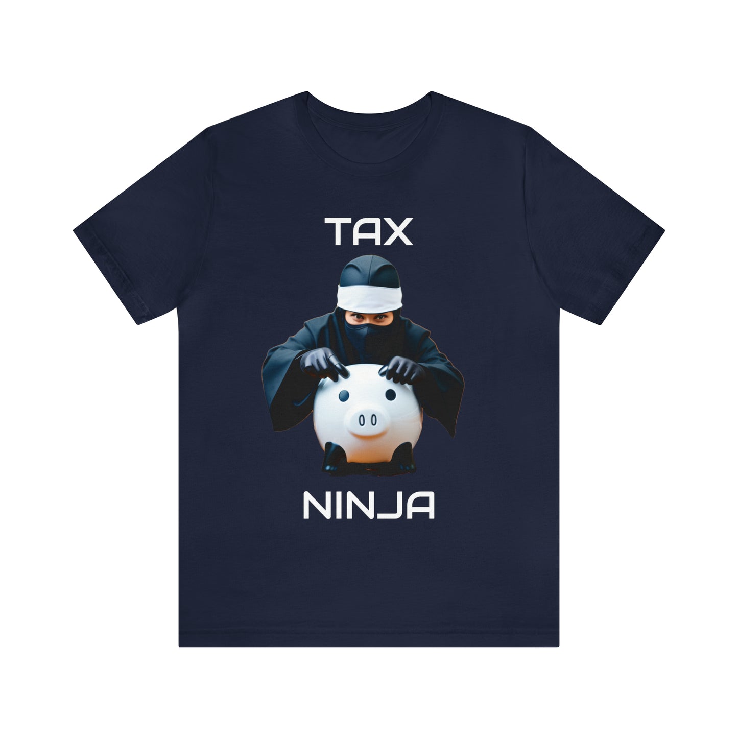 Tax Ninja - Master of Deduction - Unisex Multi-color Jersey Short Sleeve Tee, Professional, Gift, Funny