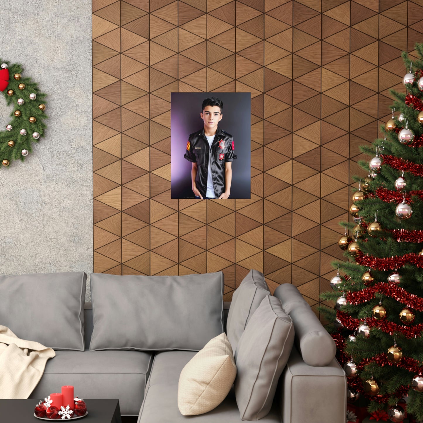 Fight the Fire, Save the Lives - Poster Print, Home, Inspirational Art, Profession, Life Mission, Youth