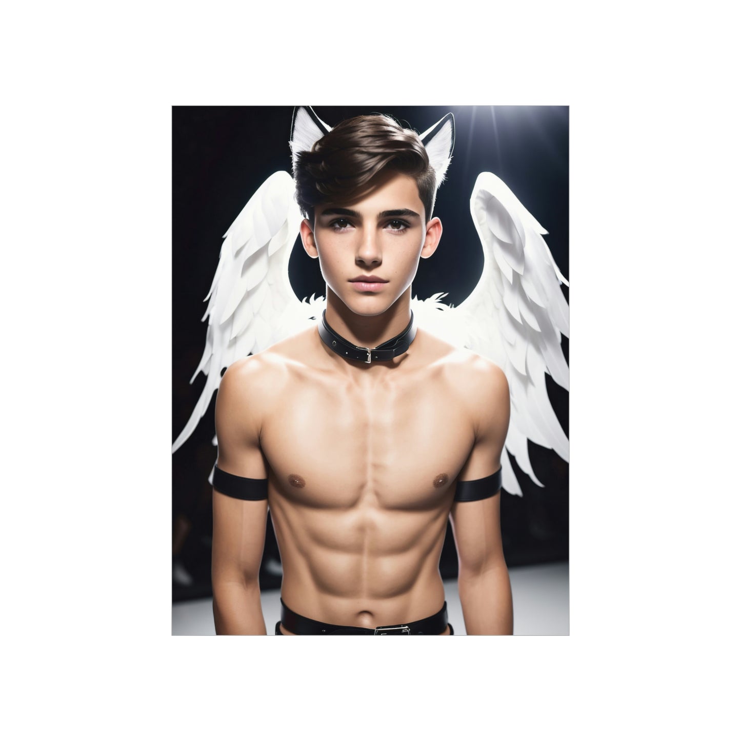 Angels Have No Gender - Poster Print, Home, Art, Youth