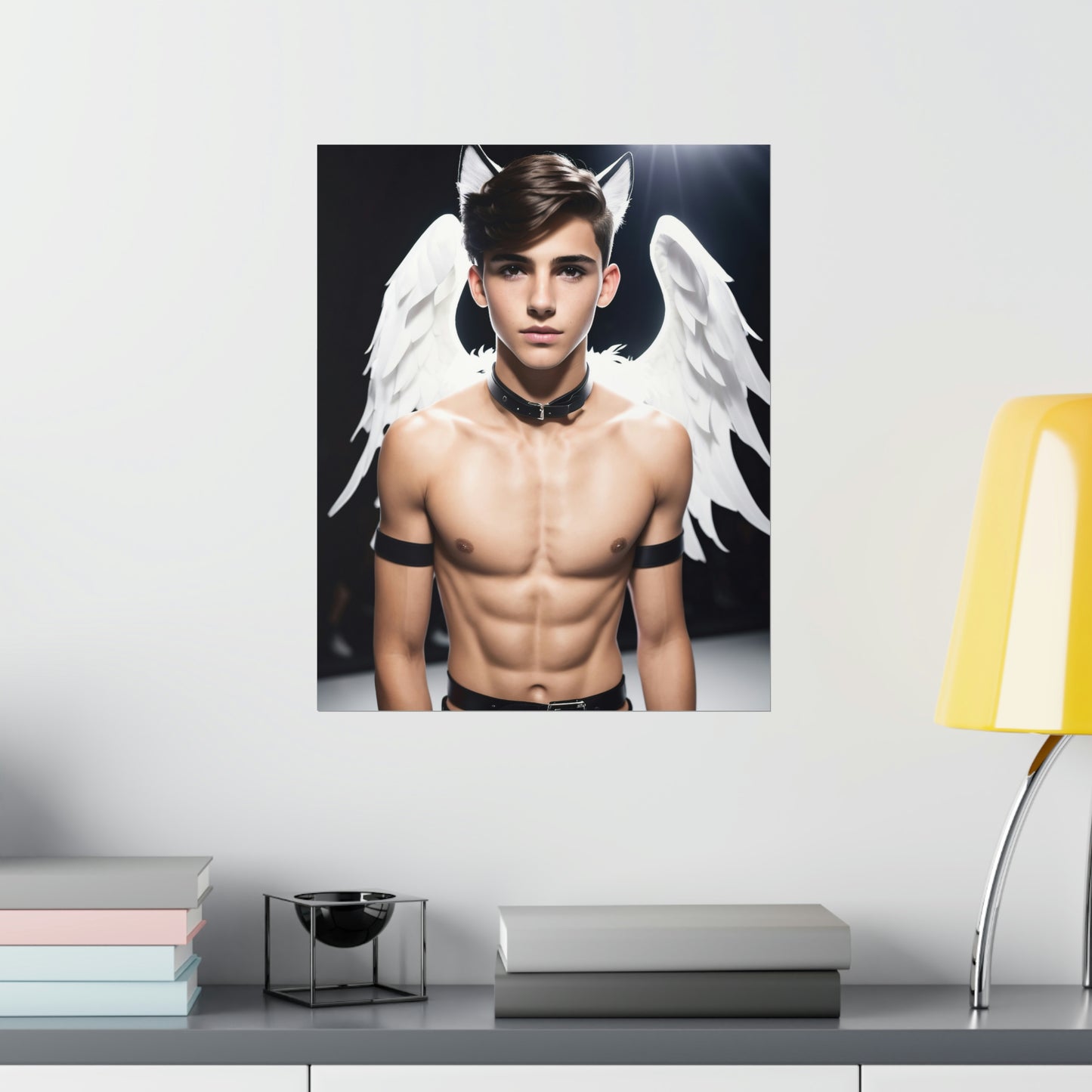 Angels Have No Gender - Poster Print, Home, Art, Youth
