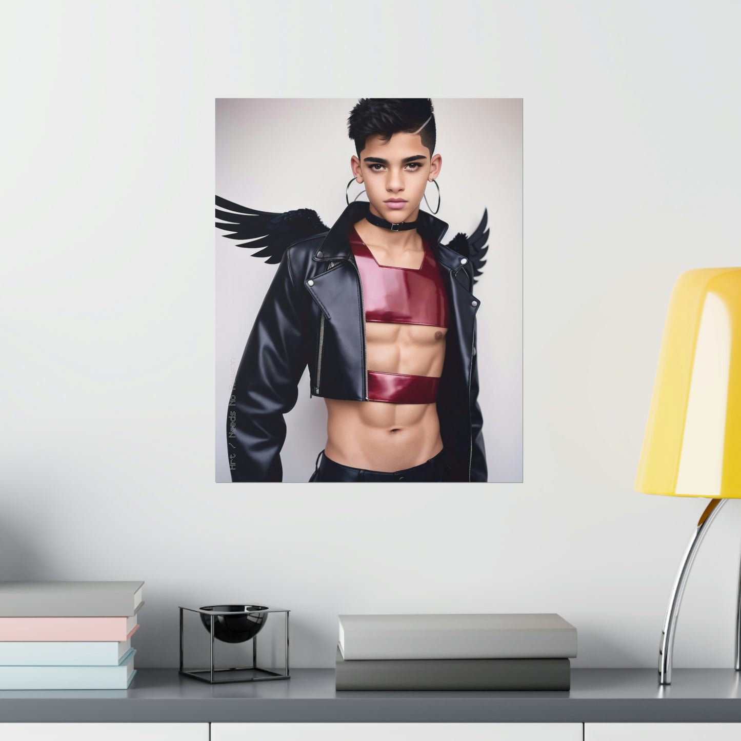 Angels Have No Race - Poster Print, Home, Art, Youth