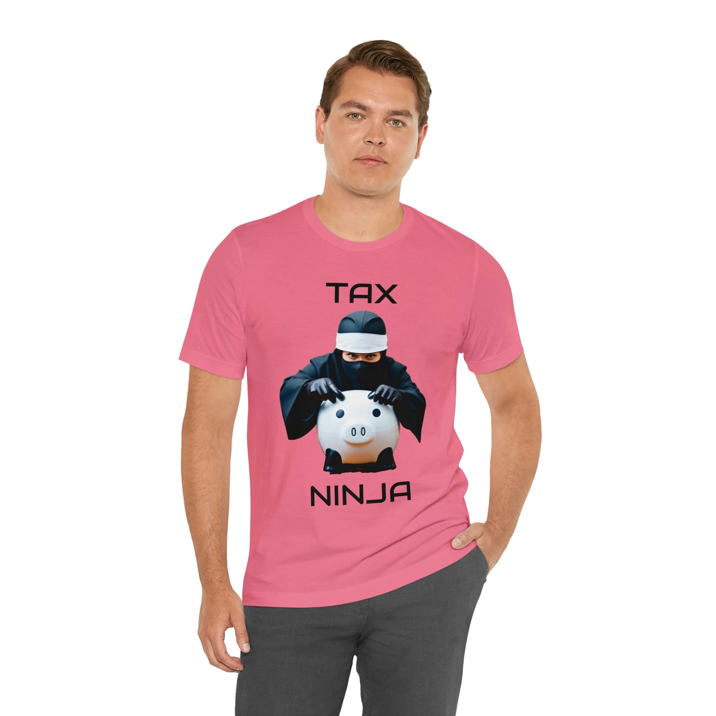 Tax Ninja - Master of Deduction - Unisex Multi-color Jersey Short Sleeve Tee, Professional, Gift, Funny